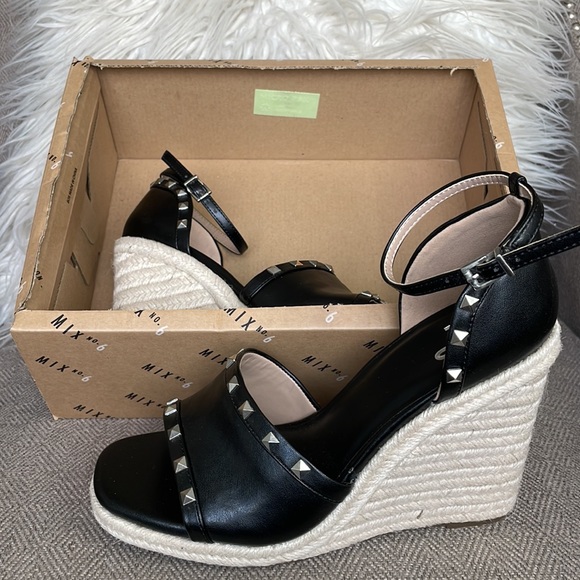 MIX NO. 6 “DREAMM” ESPADRILLE WEDGE SANDAL - Picture 7 of 8